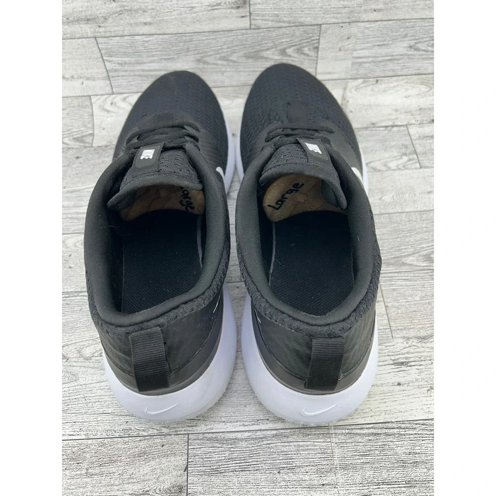 Nike Roshe G Men Golf Shoes Black White Spikeless‎ CD6065-001 Size 10.5